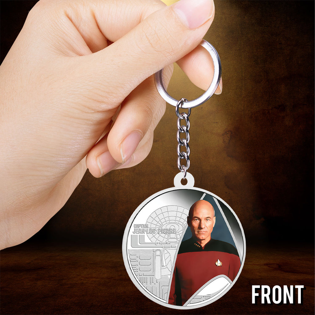 Star Trek: The Next Generation Custom Shape 2-sided Keychain – HOATT13735