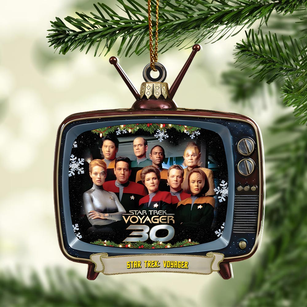 Star Trek: Voyager Custom Shape 2-sided Acrylic Ornament – HOATT14052