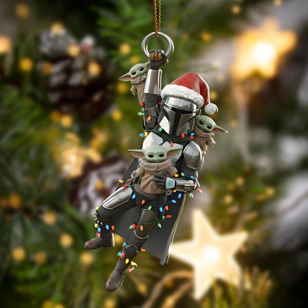Star Wars Custom Shape 2-sided Acrylic Ornament – HOATT14501
