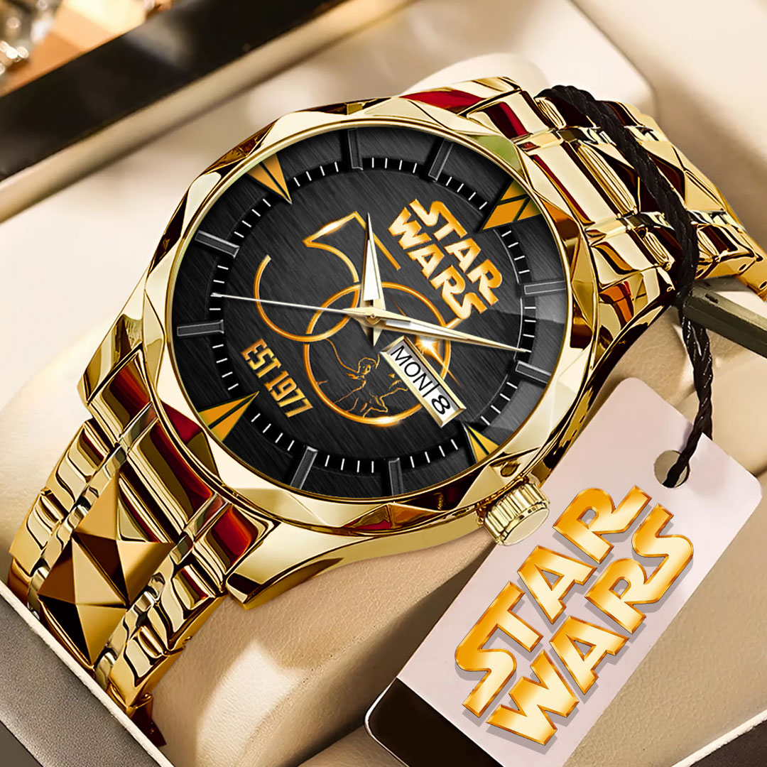 Star Wars Alloy Luxury Quartz Watch – HOATT 12229