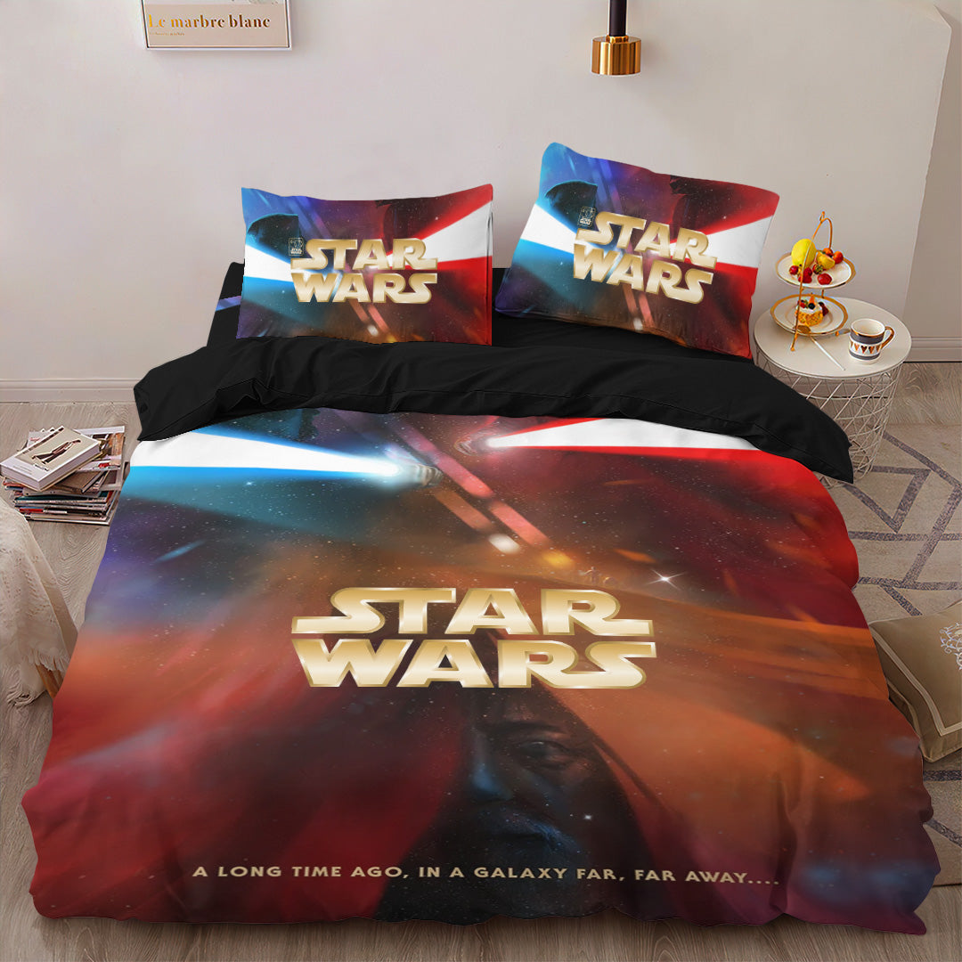 Star Wars 50th Anniversary 3-Piece Duvet Bedding Set – GNE7018
