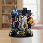 Star Wars 50th Anniversary Custom Shape Acrylic Plaque – TANTN23567
