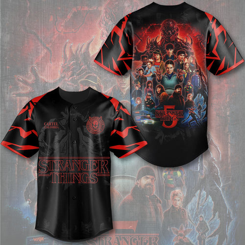 Stranger Things Baseball Jersey – TMTHU3190