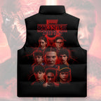 Stranger Things 3D Sleeveless Down Jacket – GNENEW785