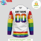 Syracuse Crunch 2026 Pride Hockey Jersey White