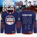 System of a Down Europe UK Stadium SOAD Tour 2026 Hockey Jersey