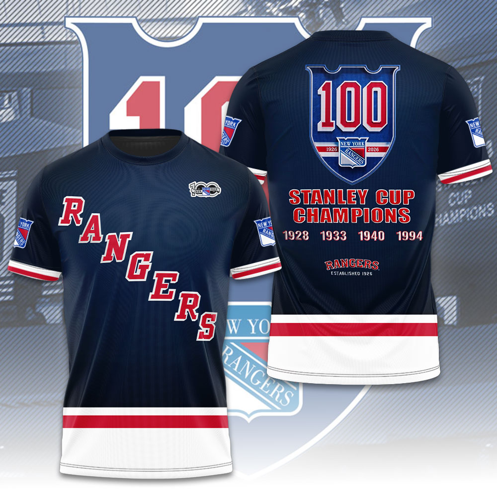 New York Rangers 3D Apparel – GNE4340