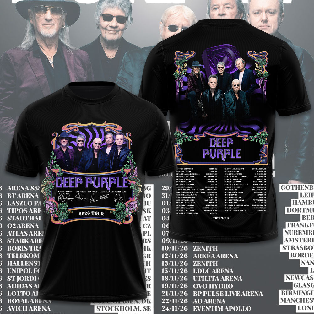 Deep Purple 3D Apparel – GNE4661