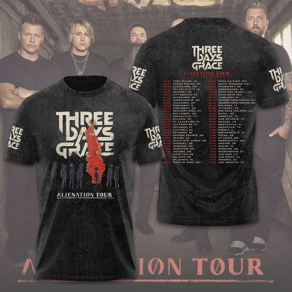 Three Days Grace 3D Apparel – GNE4668