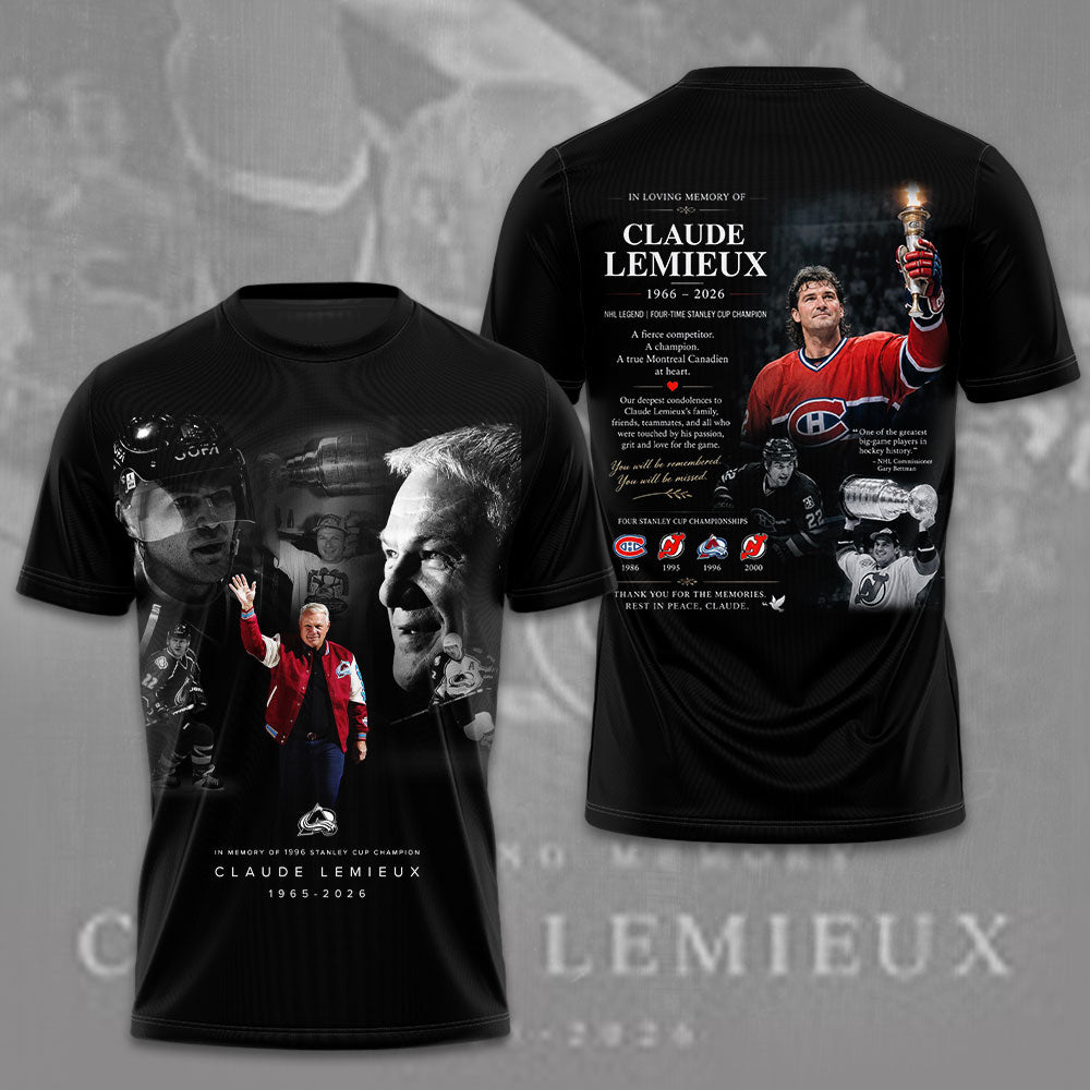 Claude Lemieux 3D Apparel – GNE6726