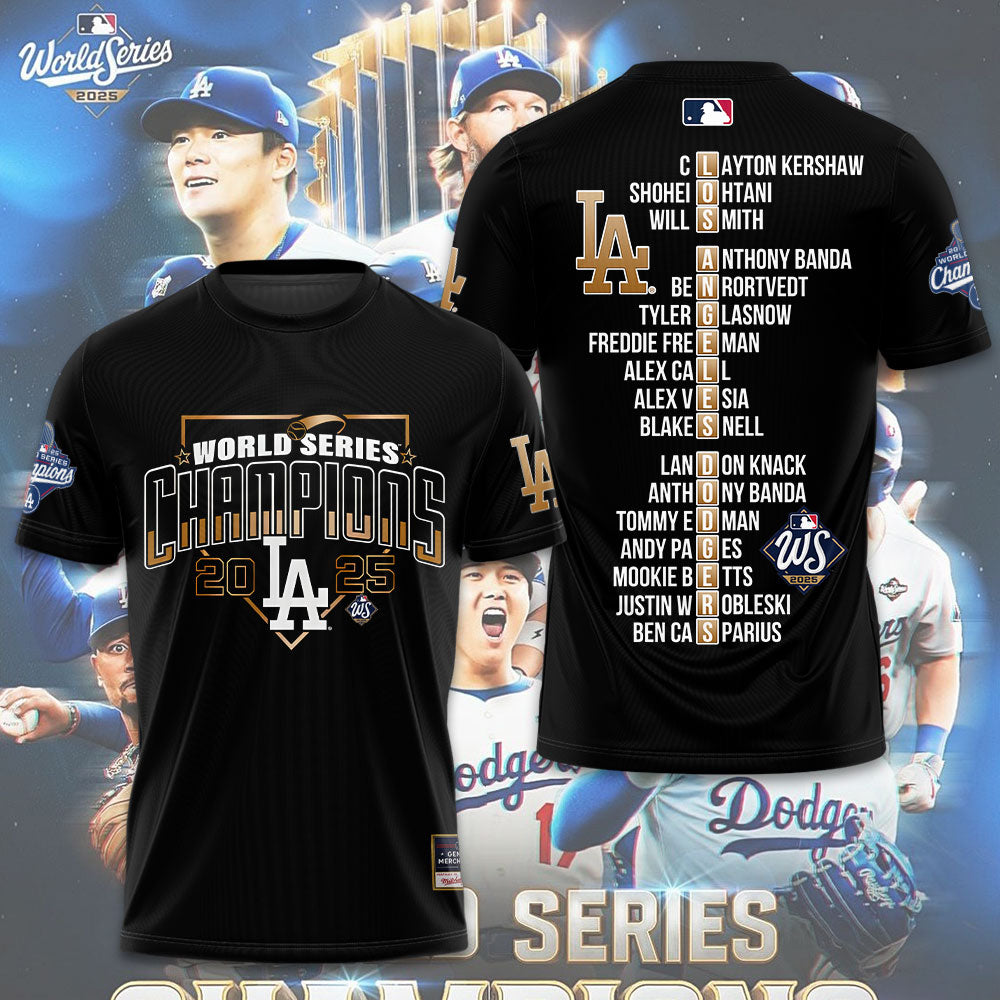 Los Angeles Dodgers 3D Apparel – TMTHU1890