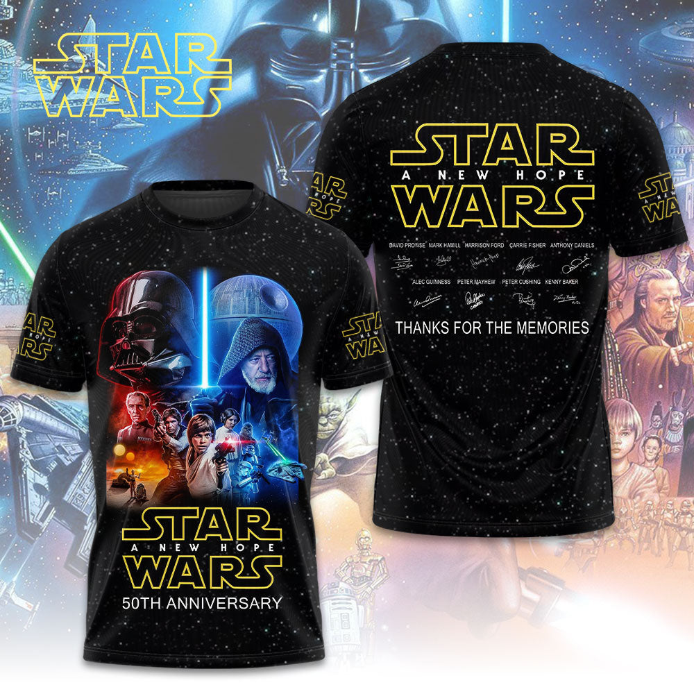 Star Wars 50th Anniversary 3D Apparel – TMTHU2514