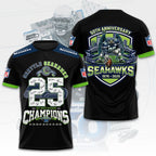 Seattle Seahawks 3D Apparel – TMTHU3413