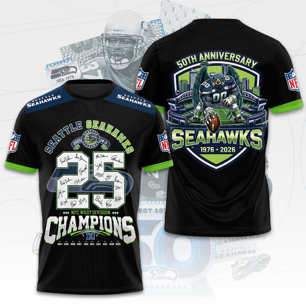 Seattle Seahawks 3D Apparel – TMTHU3413