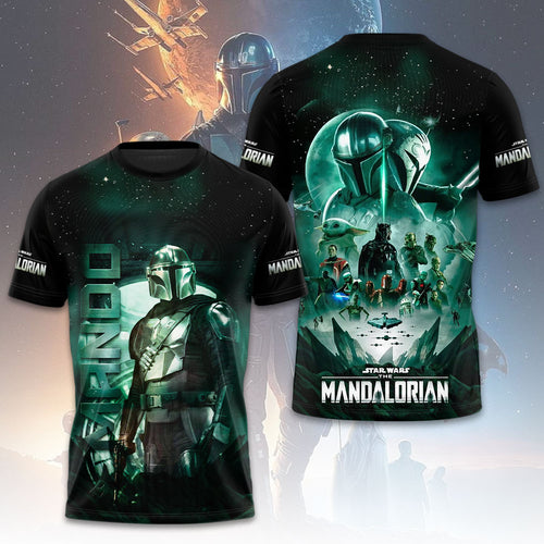 Star Wars x Mandalorian 3D Apparel – TMTHU3539