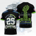 Seattle Seahawks 3D Apparel – TMTHU3716