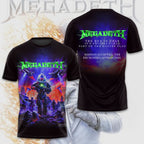 Megadeth Band 3D Apparel – TMTHU380