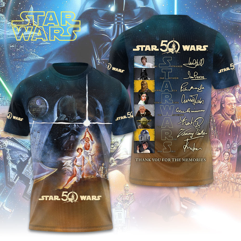 Star Wars 50th Anniversary 3D Apparel – TMTHU4320