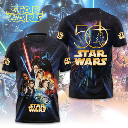 Star Wars 50th Anniversary 3D Apparel – TMTHU4347