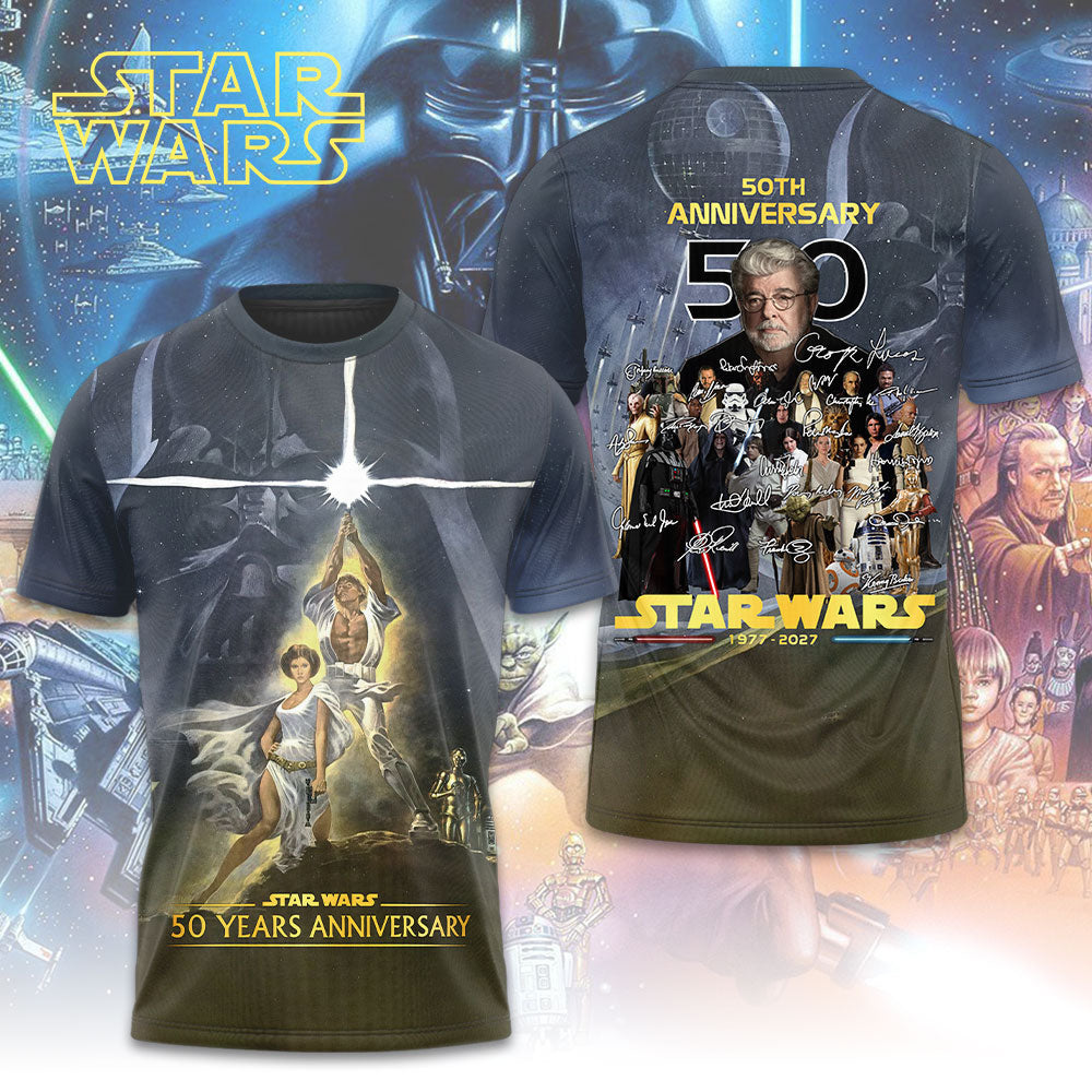 Star Wars 50th Anniversary 3D Apparel – TMTHU4520