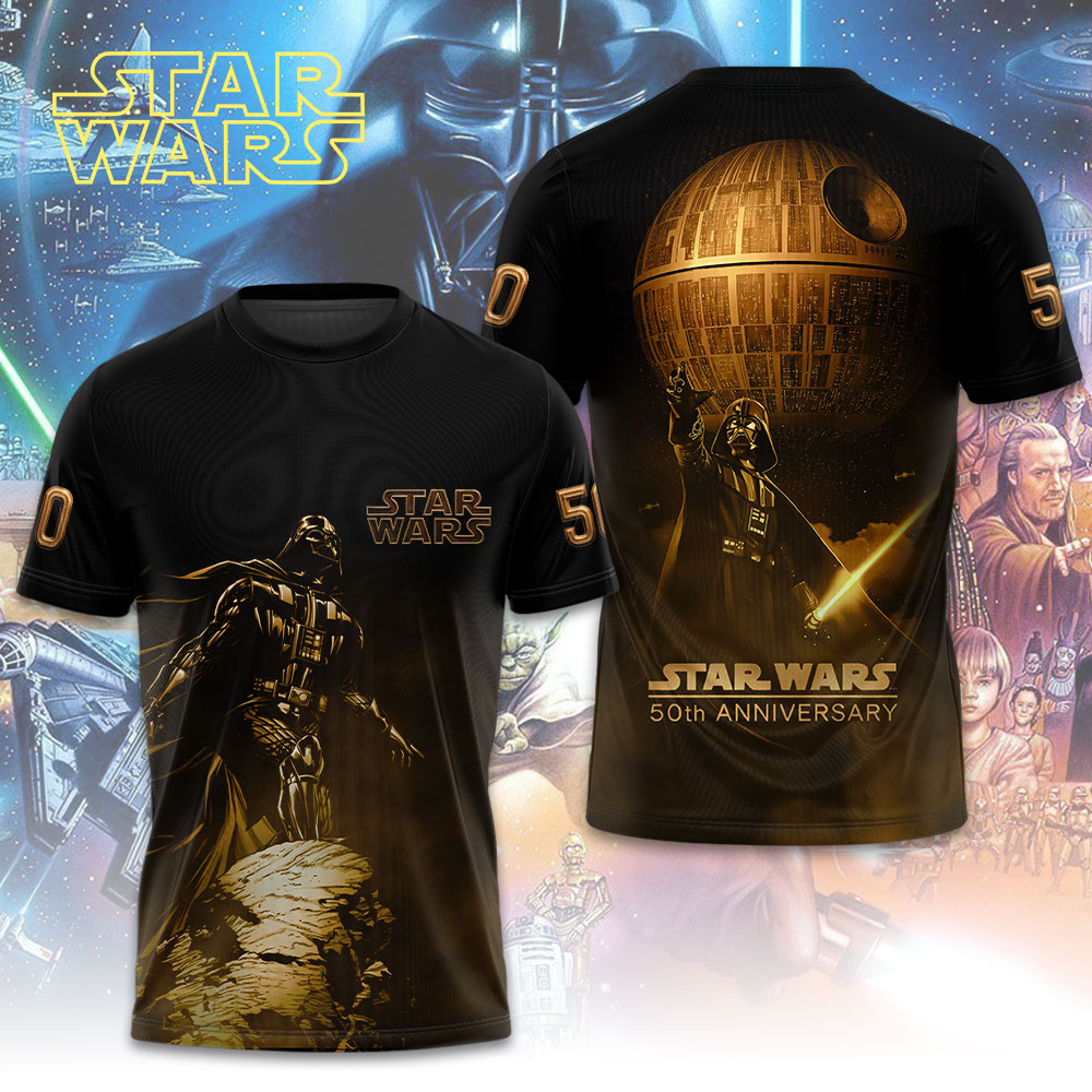 Star Wars 50th Anniversary 3D Apparel – TMTHU4537