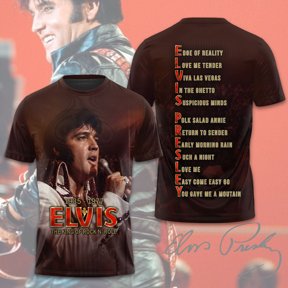 Elvis Presley 3D Apparel – TMTHU4791