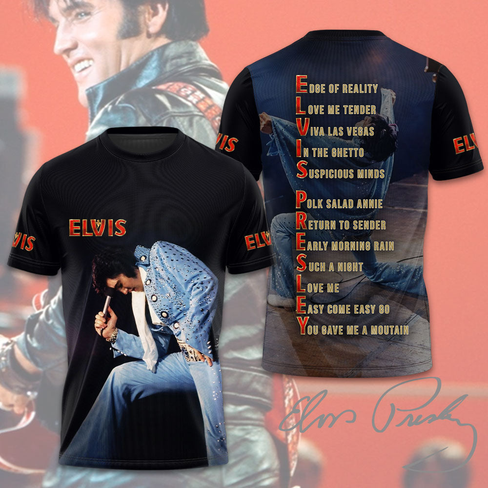 Elvis Presley 3D Apparel – TMTHU4822