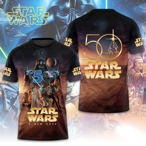 Star Wars 50th Anniversary 2027 3D Apparel – TMTHU5615