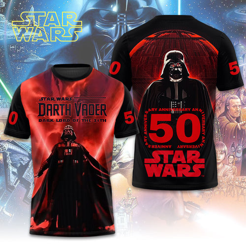 Star Wars x Darth Vader 50th Anniversary 3D Apparel – TMTHU632