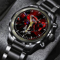 Ducati Lenovo Team x Marc Márquez Black Stainless Steel Watch – TANTN 11762