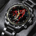 Ducati Lenovo Team x Marc Márquez Black Stainless Steel Watch – TANTN 11763