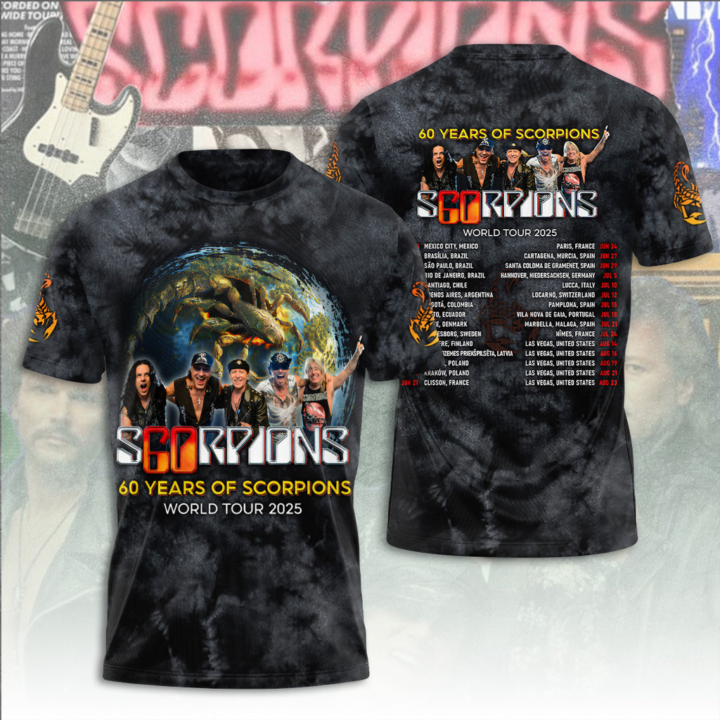 Scorpions Band 3D Apparel – TANTN 12033