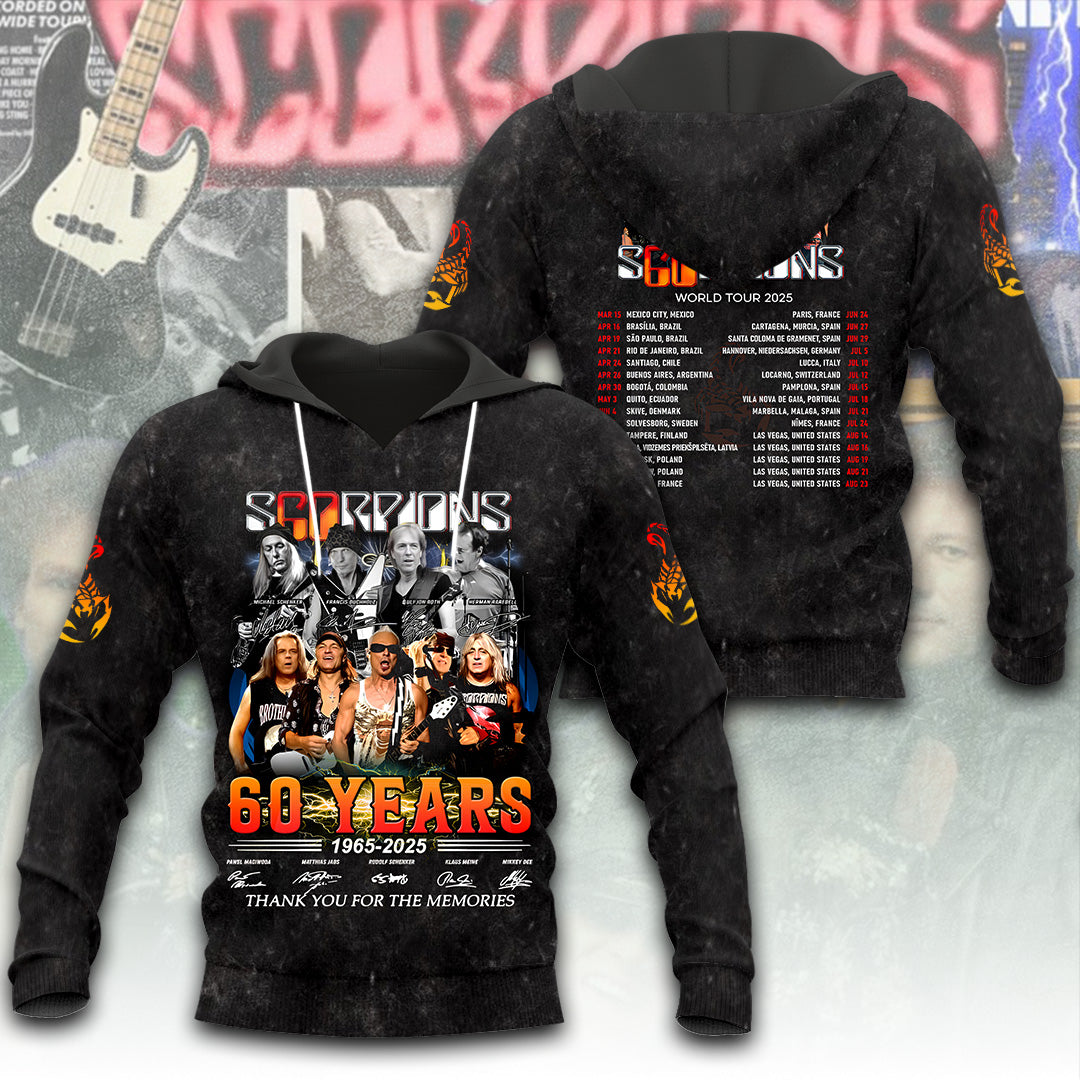 Scorpions Band 3D Apparel – TANTN 12035