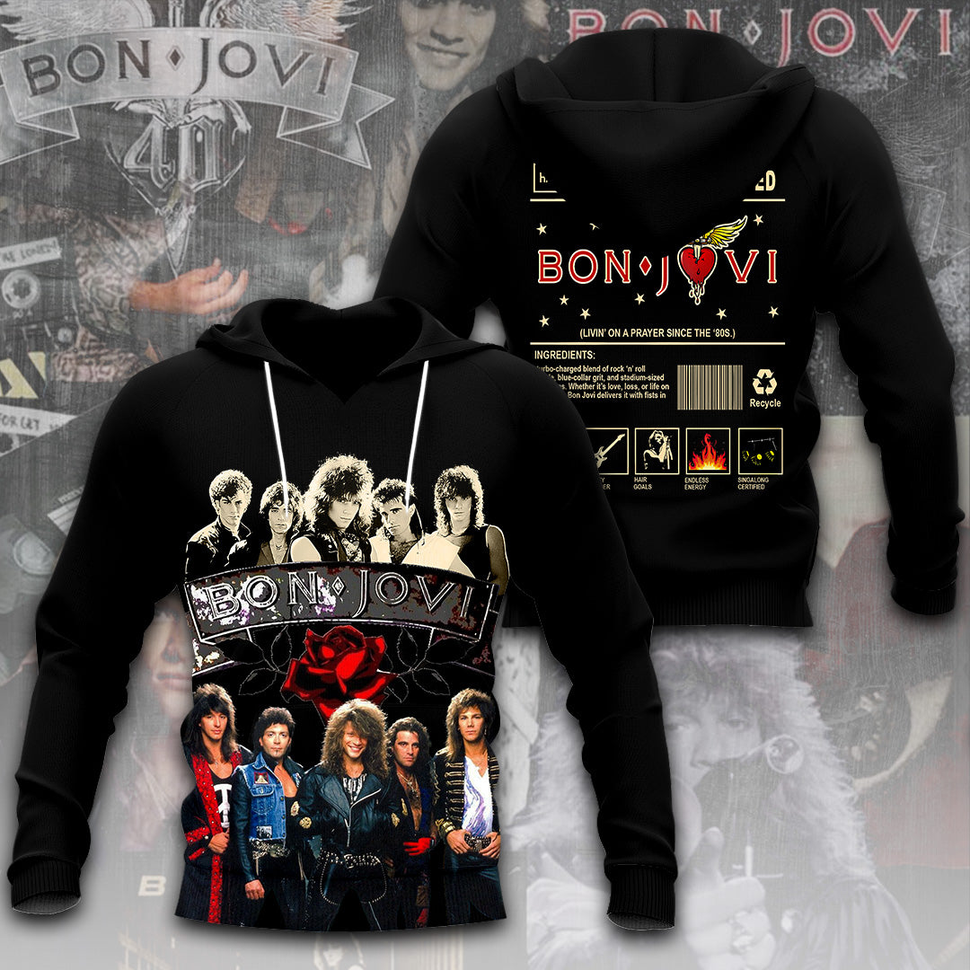 Bon Jovi 3D Apparel – TANTN 12091