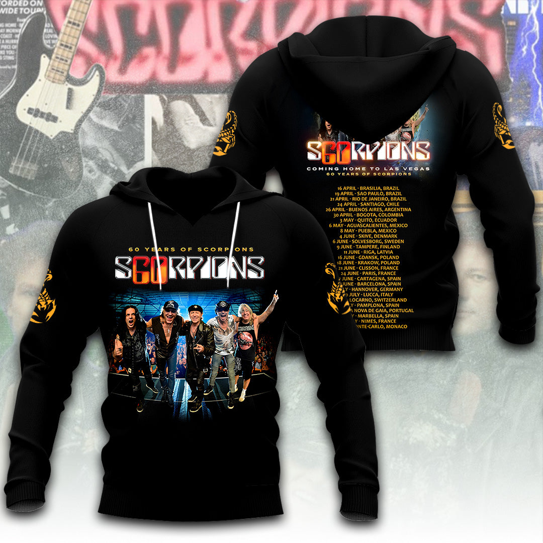 Scorpions Band 3D Apparel – TANTN 12217