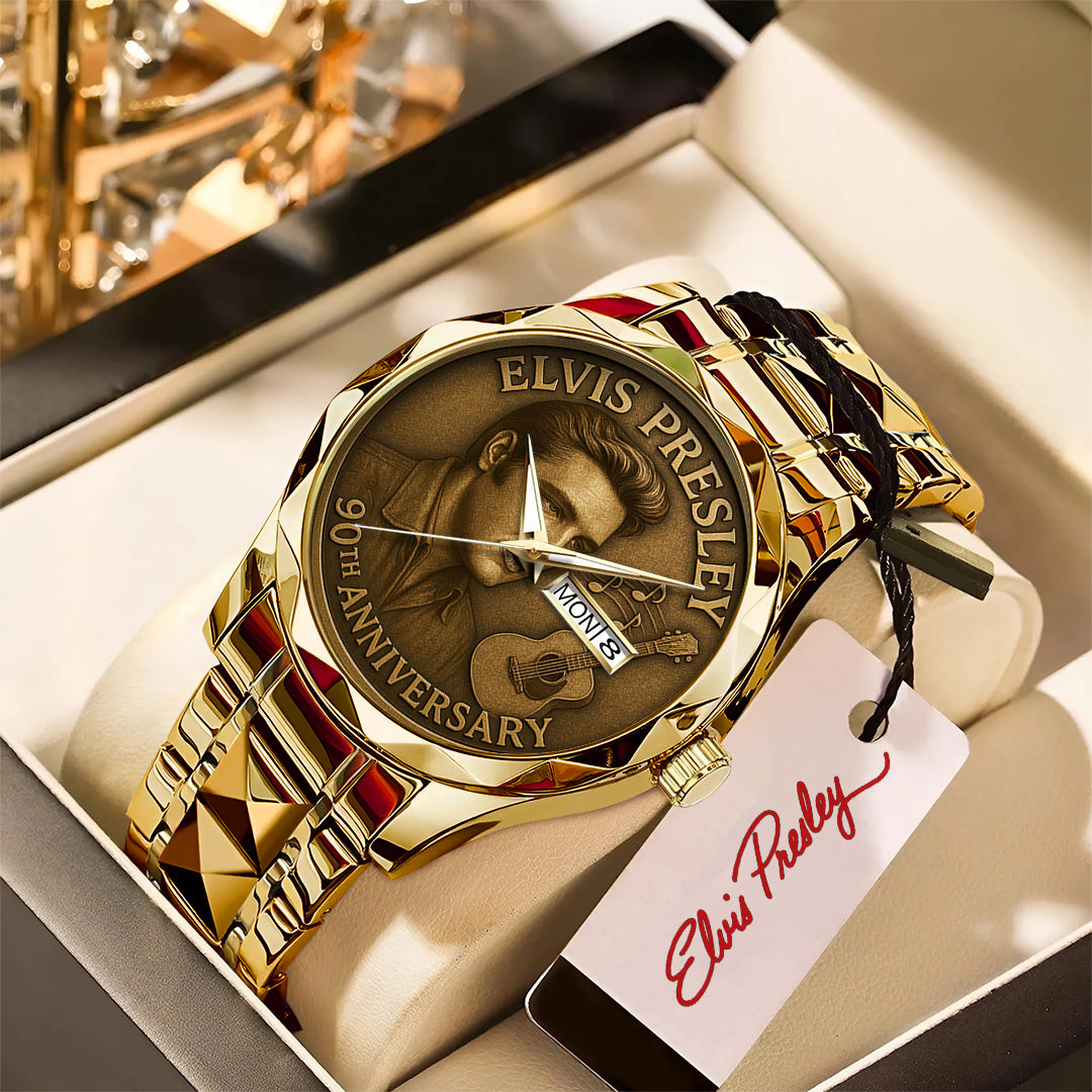 Elvis Presley Alloy Luxury Quartz Watch – TANTN 13717