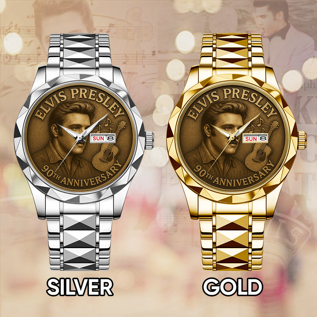 Elvis Presley Alloy Luxury Quartz Watch – TANTN 13717
