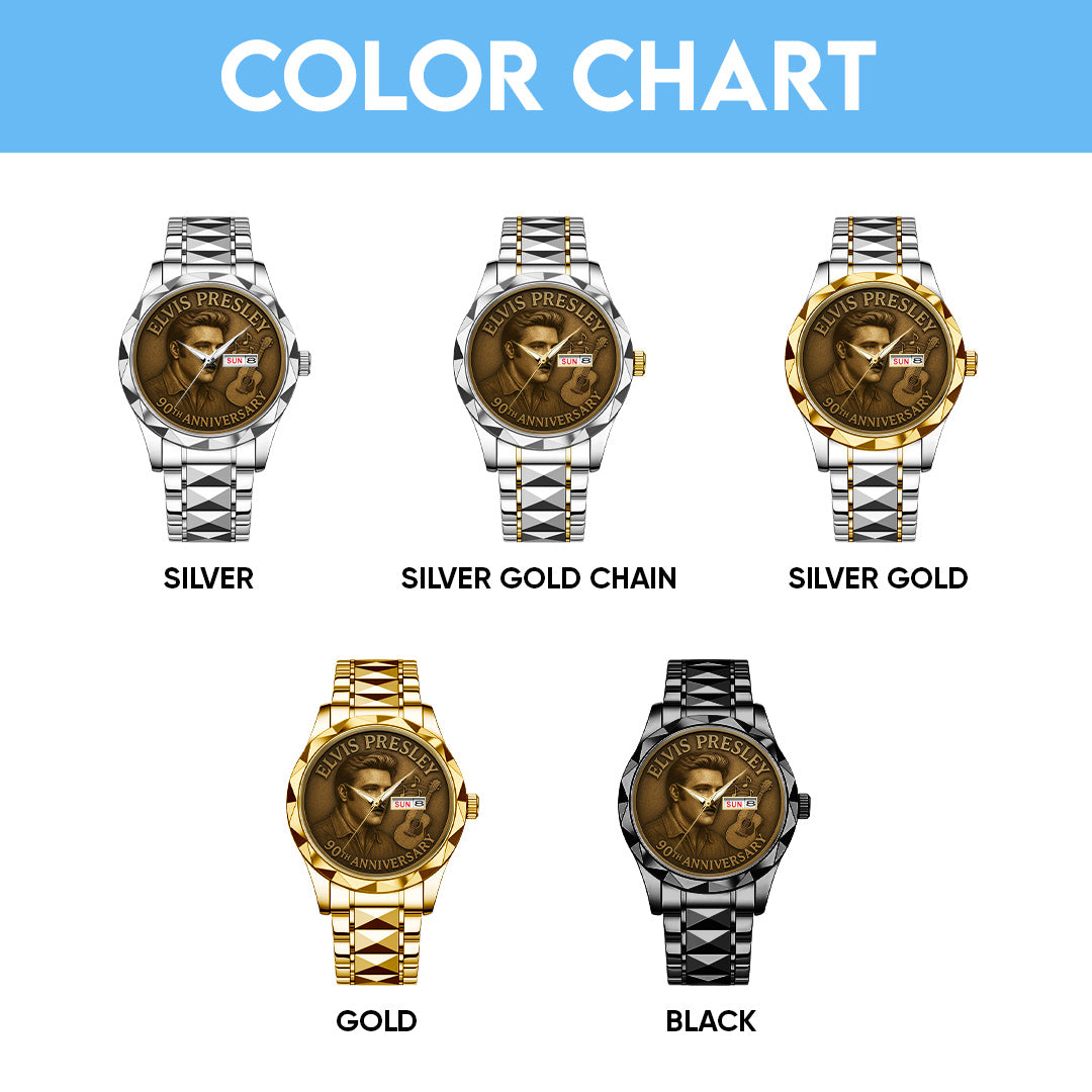Elvis Presley Alloy Luxury Quartz Watch – TANTN 13717