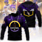 LSU Tigers Baseball 2025 National Champions 3D Apparel – TANTN 13976