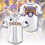 LSU Tigers Baseball Baseball Jersey – TANTN 14021