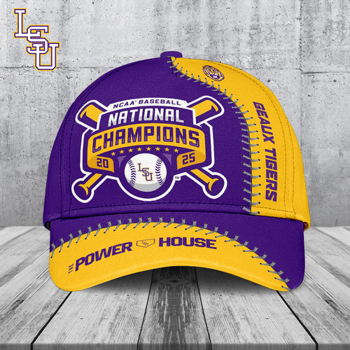 LSU Tigers Baseball 2025 National Champions Classic Cap – TANTN 14034