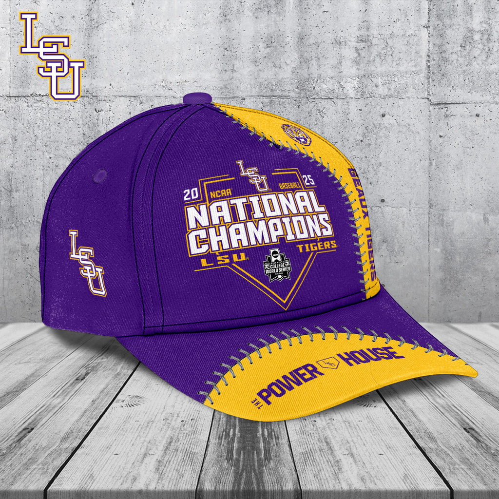 LSU Tigers Baseball 2025 National Champions Classic Cap – TANTN 14036
