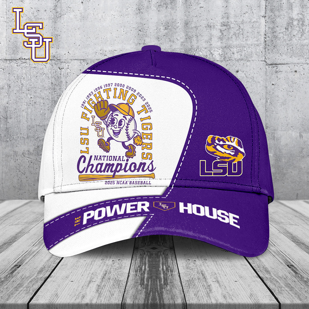 LSU Tigers Baseball 2025 National Champions Classic Cap – TANTN 14070