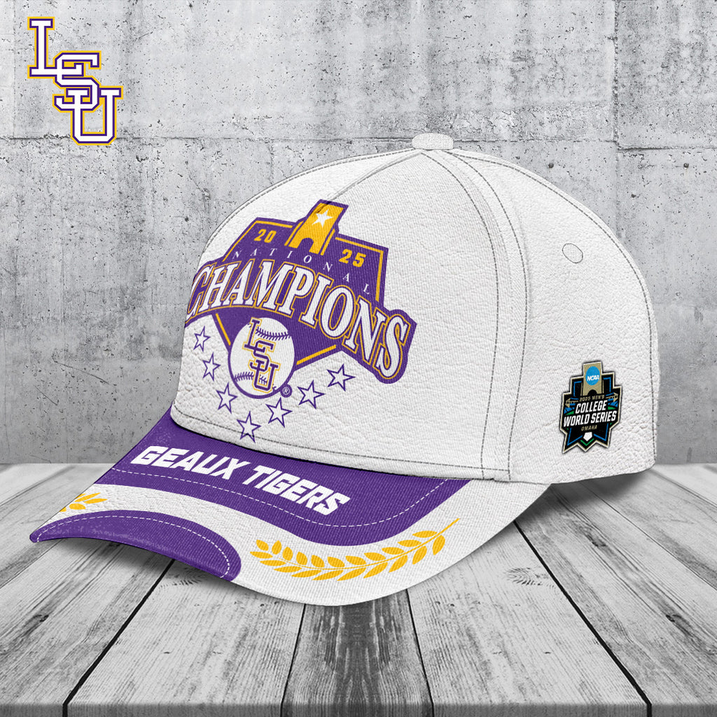 LSU Tigers Baseball 2025 National Champions Classic Cap – TANTN 14098