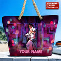 Personalized Elvis Presley Hemp Rope Tote Bag – TANTN 14243