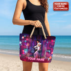 Personalized Elvis Presley Hemp Rope Tote Bag – TANTN 14243