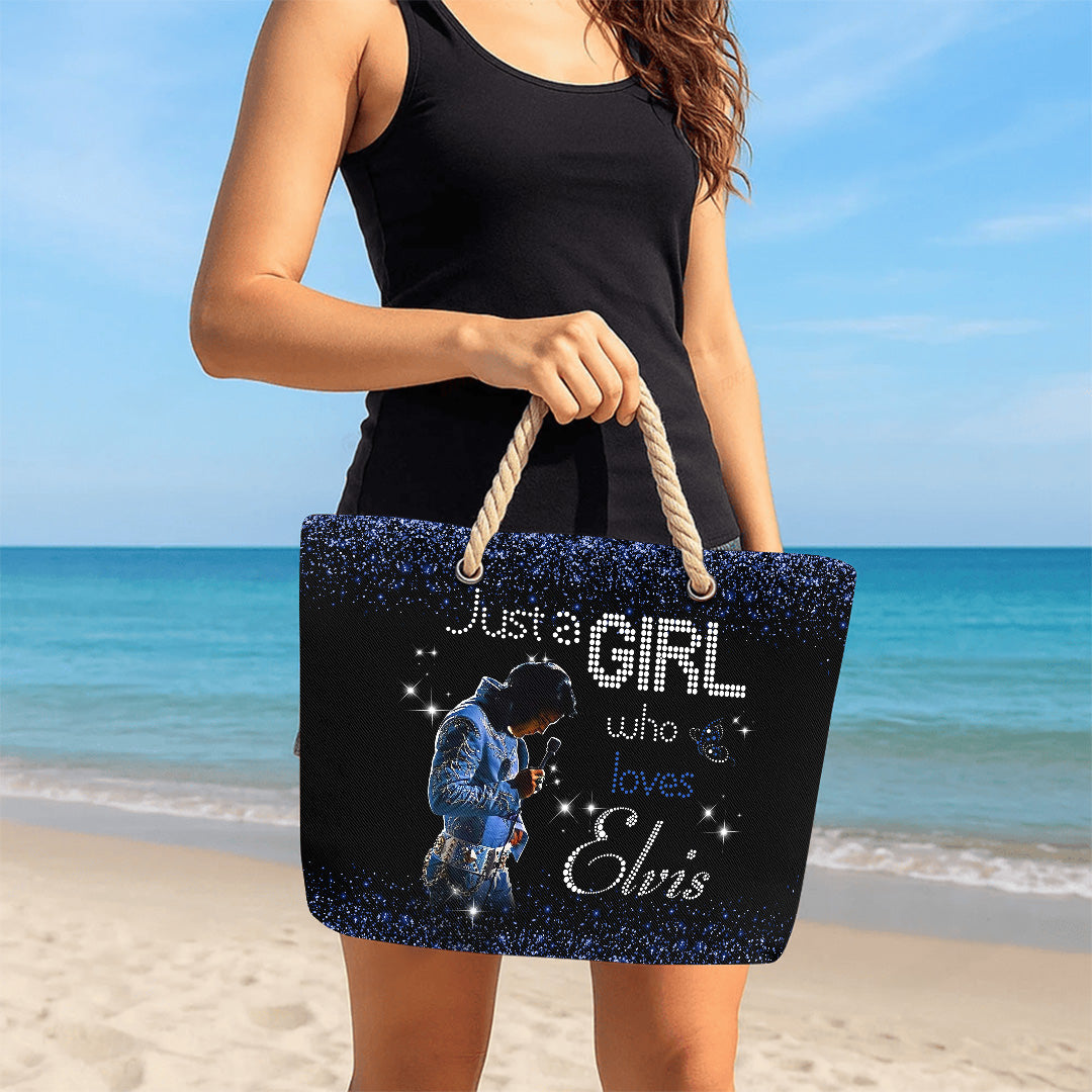 Elvis Presley Hemp Rope Tote Bag – TANTN 14245