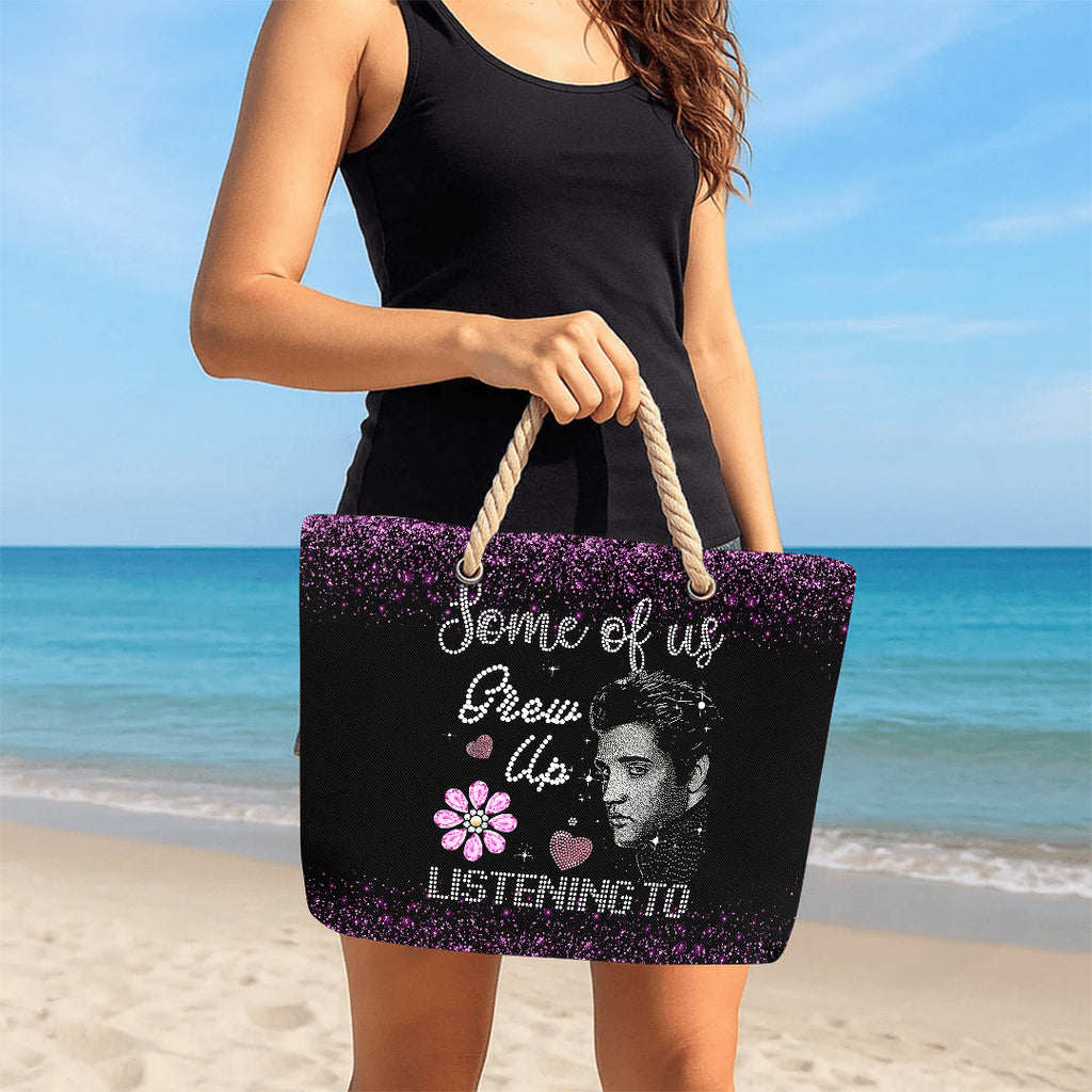 Elvis Presley Hemp Rope Tote Bag – TANTN 14296