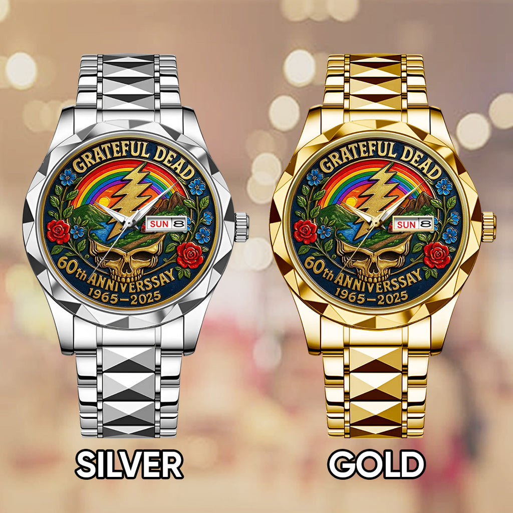 Grateful Dead Alloy Luxury Quartz Watch – TANTN 14403