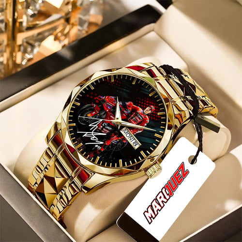 Ducati Lenovo Team x Marc Márquez Alloy Luxury Quartz Watch – TANTN 14510